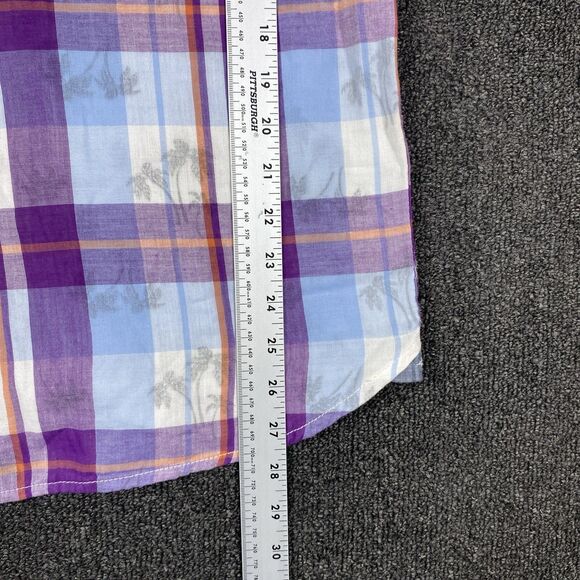 Tommy Bahama Shirt Short Sleeve Button Front Mens Cotton Multicolor Size Medium - Picture 2 of 5